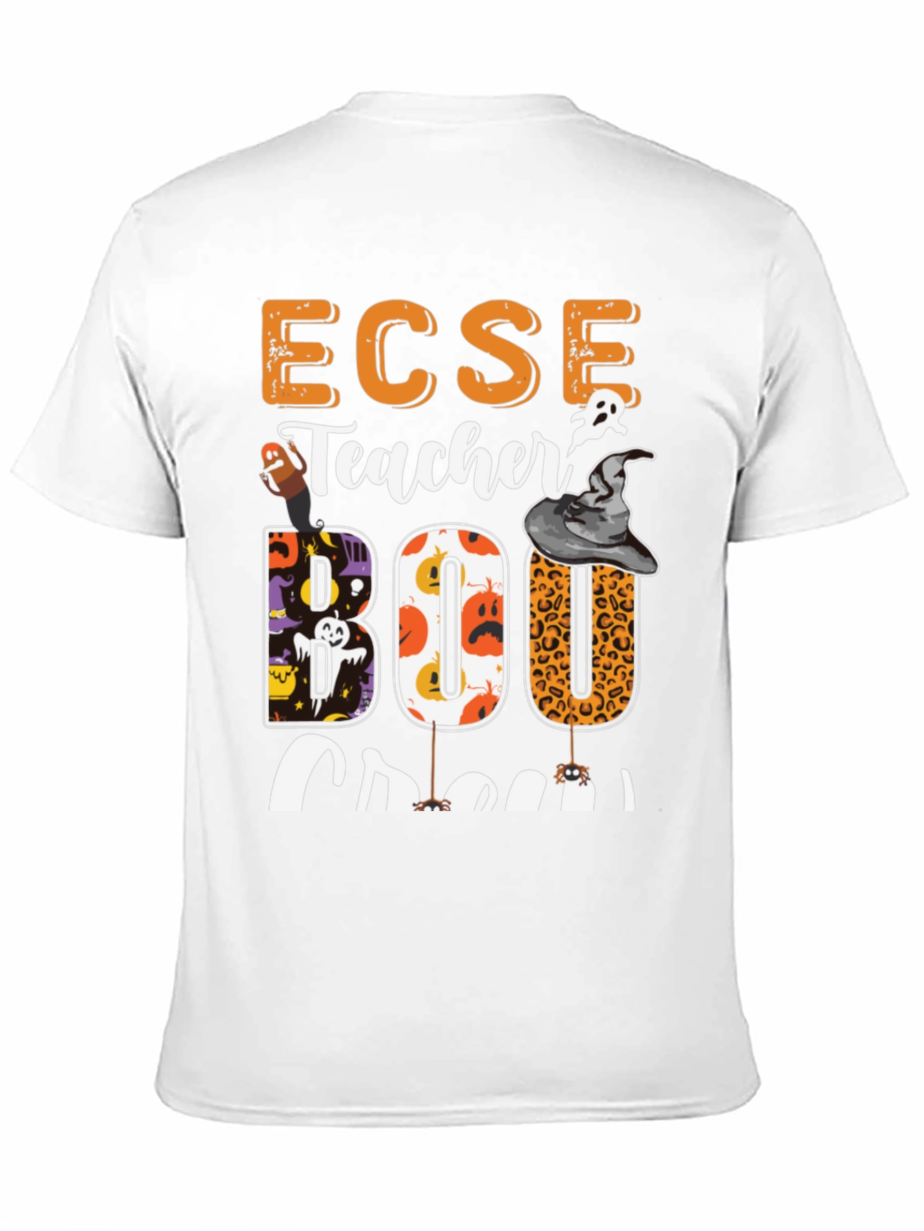 ECSE Teacher Boo Crew Halloween T-Shirt