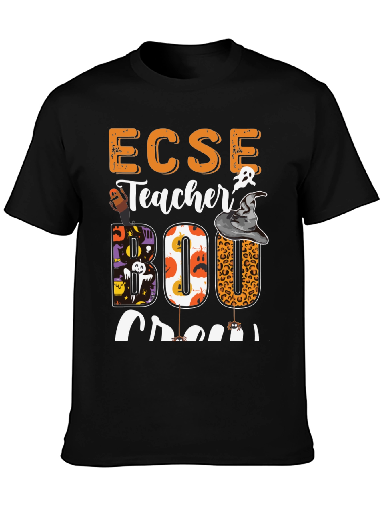 ECSE Teacher Boo Crew Halloween T-Shirt