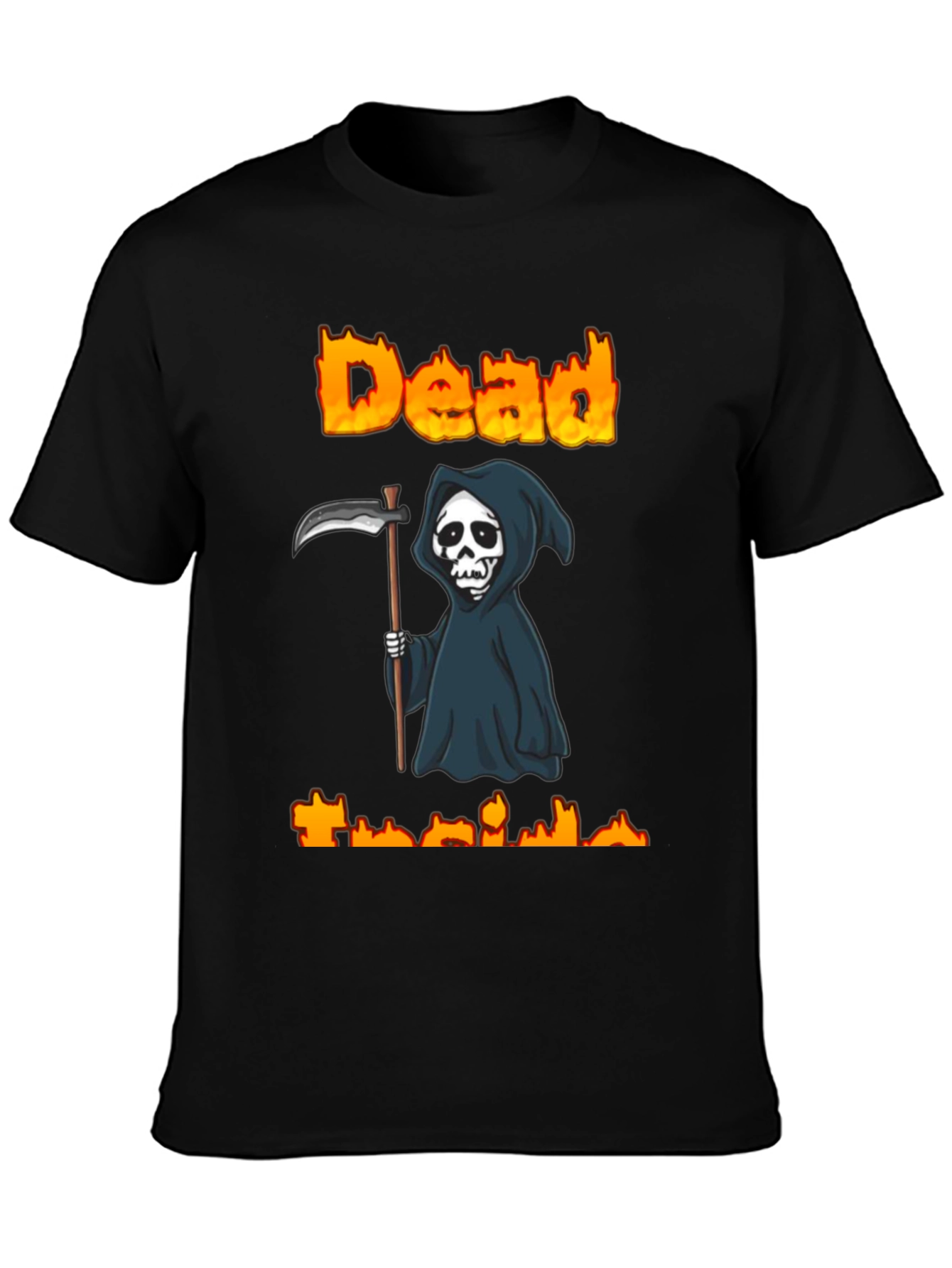 Dead Inside Reaper Graphic T-Shirt