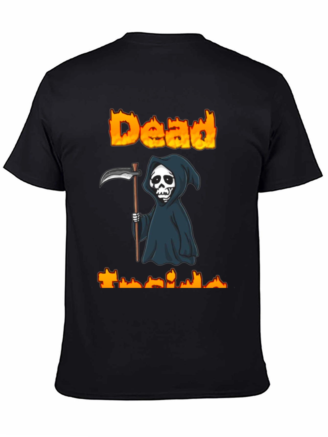 Dead Inside Reaper Graphic T-Shirt