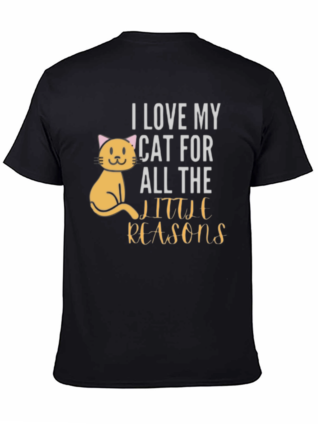 I Love My Cat T-Shirt