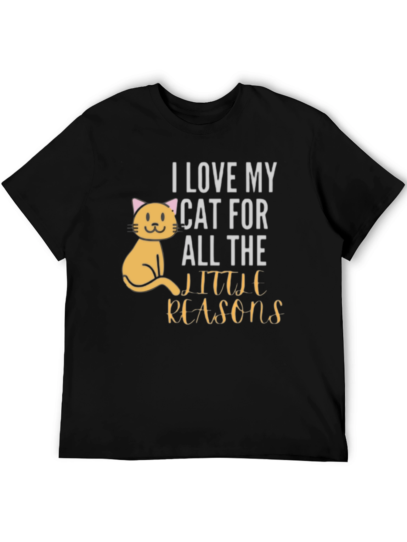 I Love My Cat T-Shirt