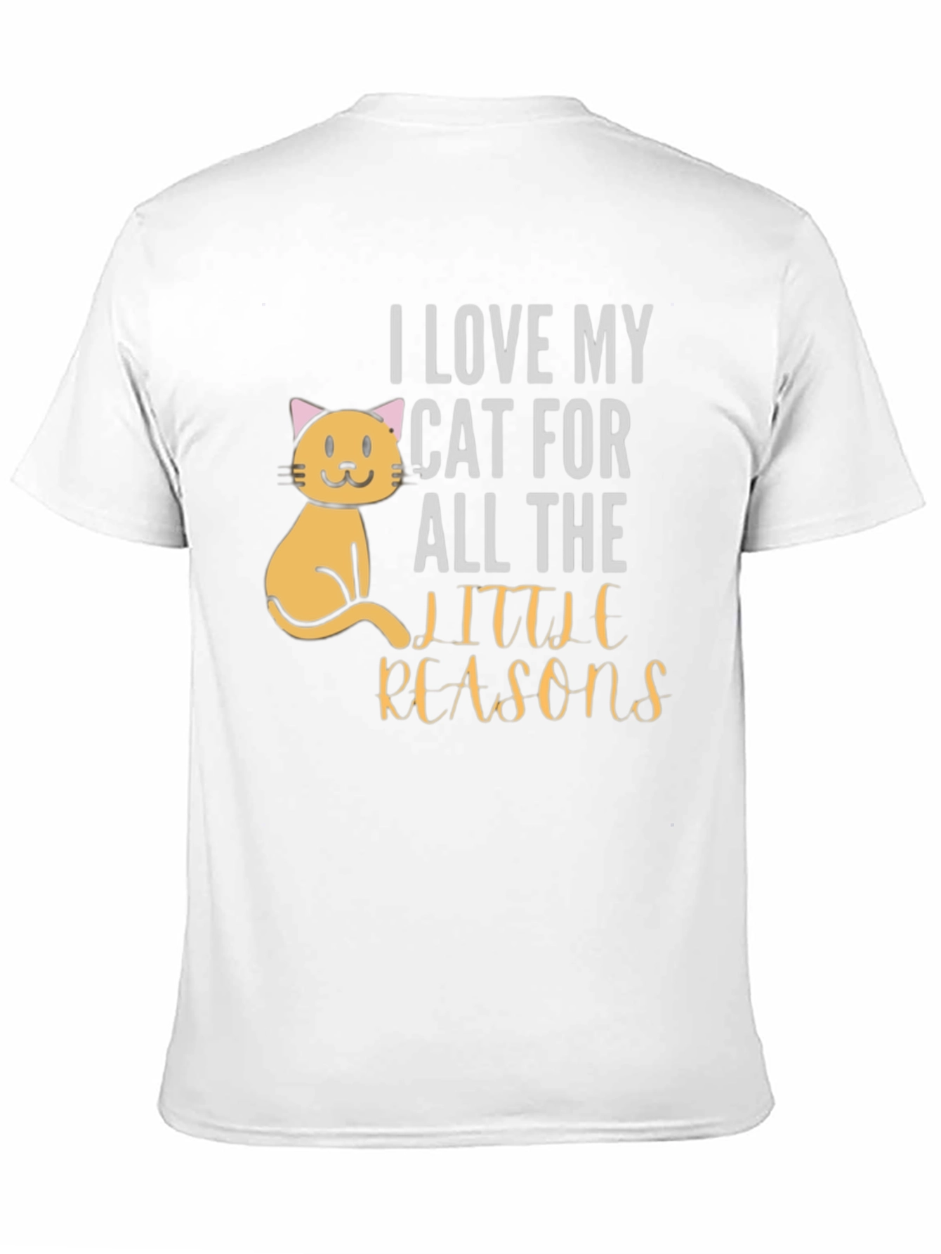 I Love My Cat T-Shirt