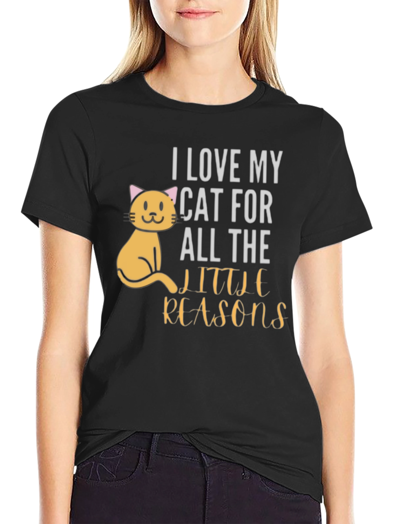 I Love My Cat T-Shirt