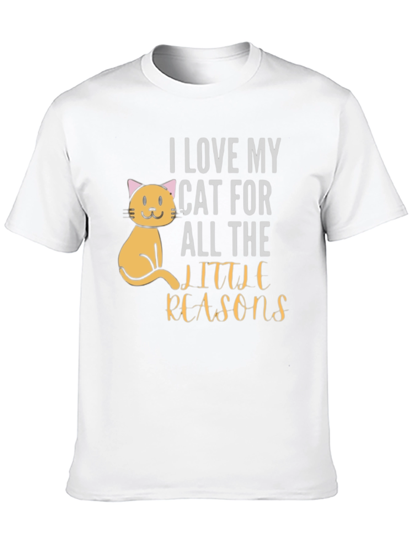 I Love My Cat T-Shirt
