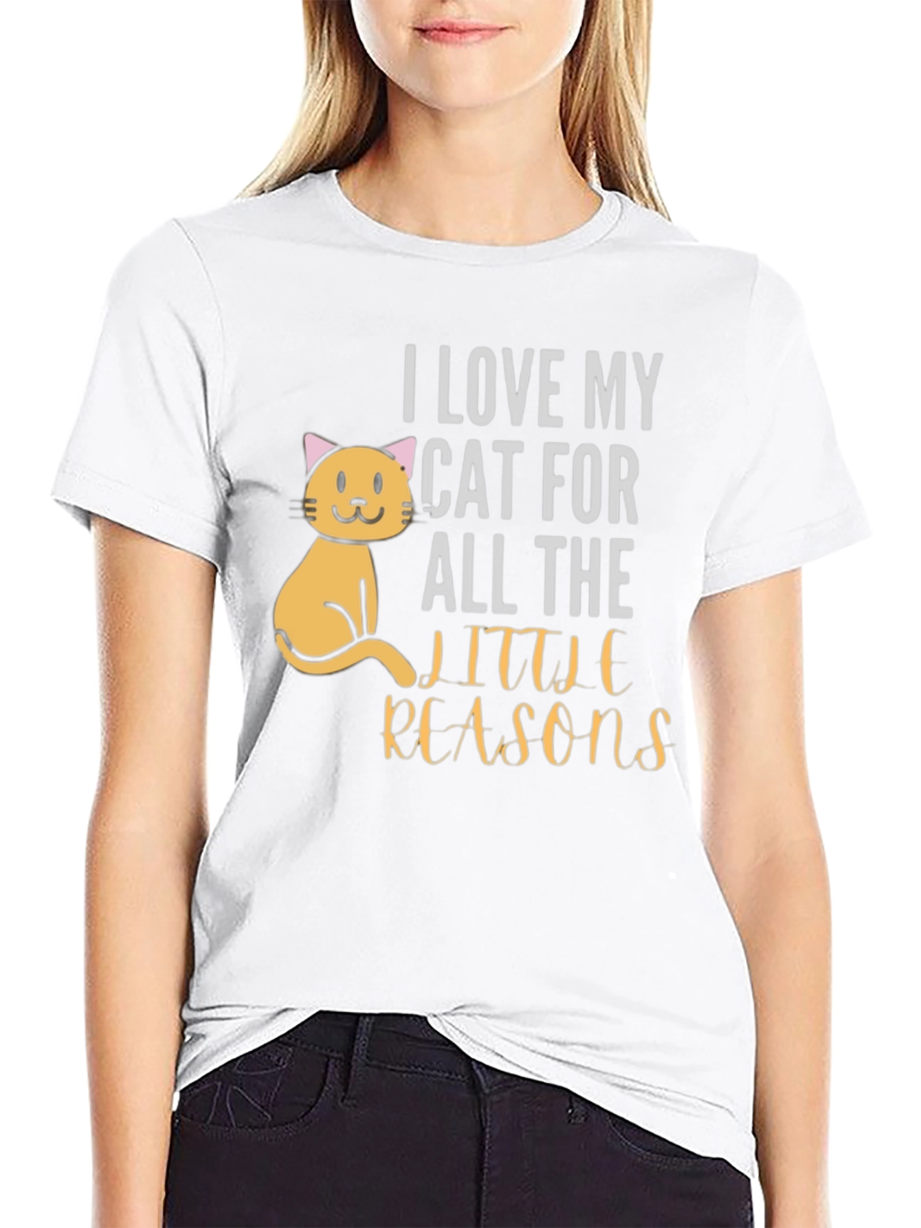 I Love My Cat T-Shirt