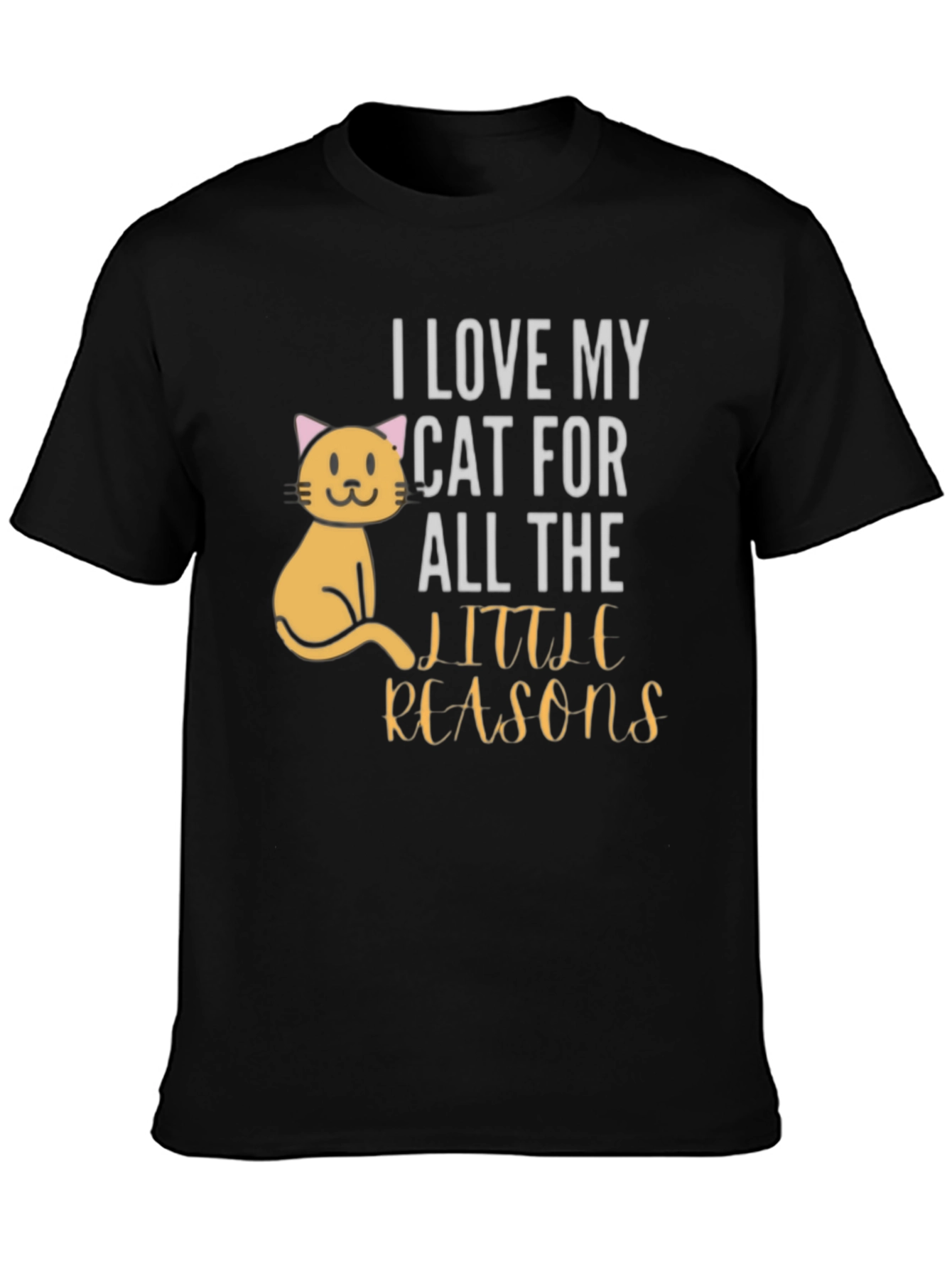 I Love My Cat T-Shirt