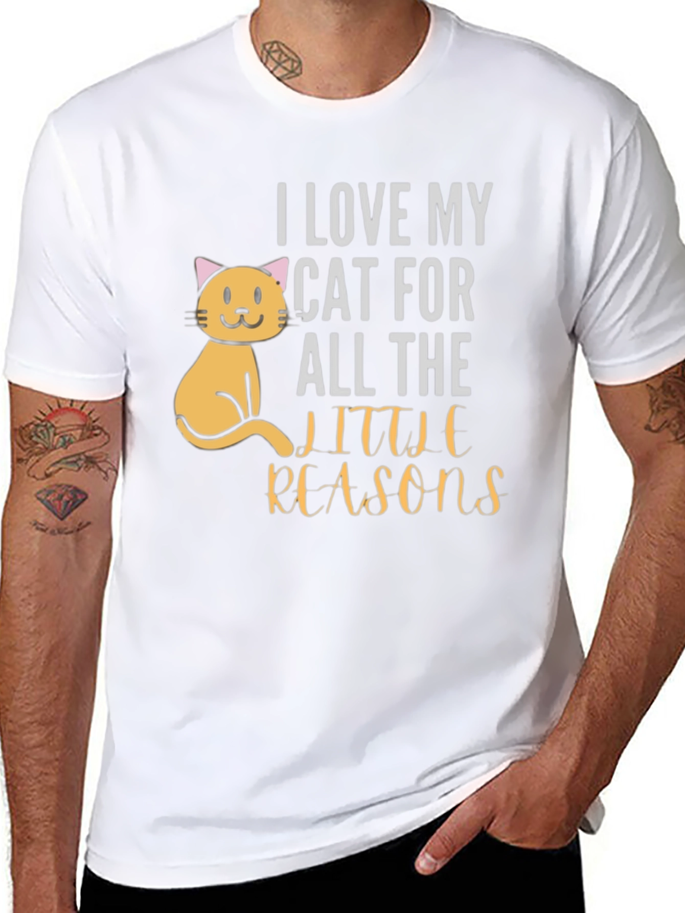 I Love My Cat T-Shirt