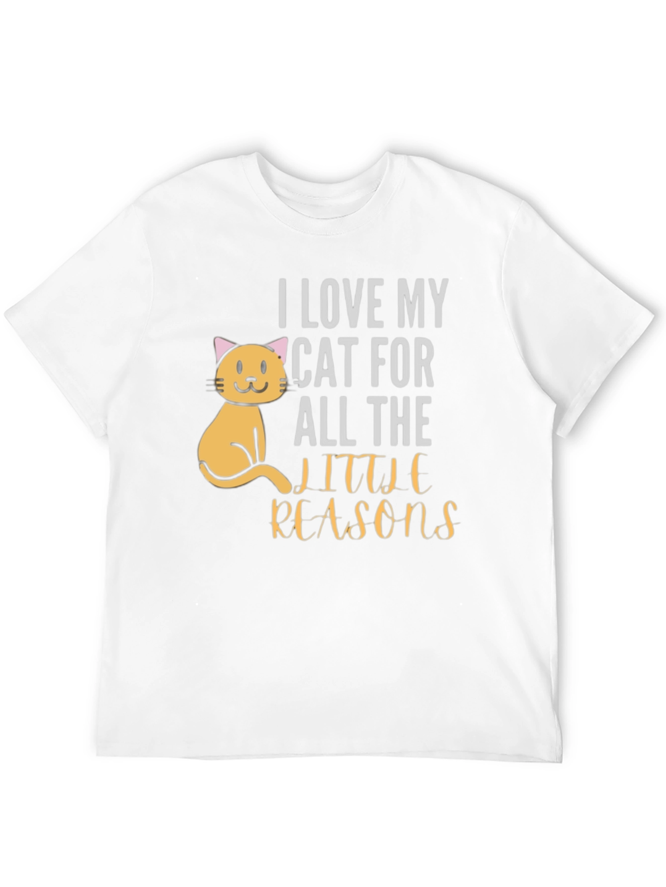 I Love My Cat T-Shirt