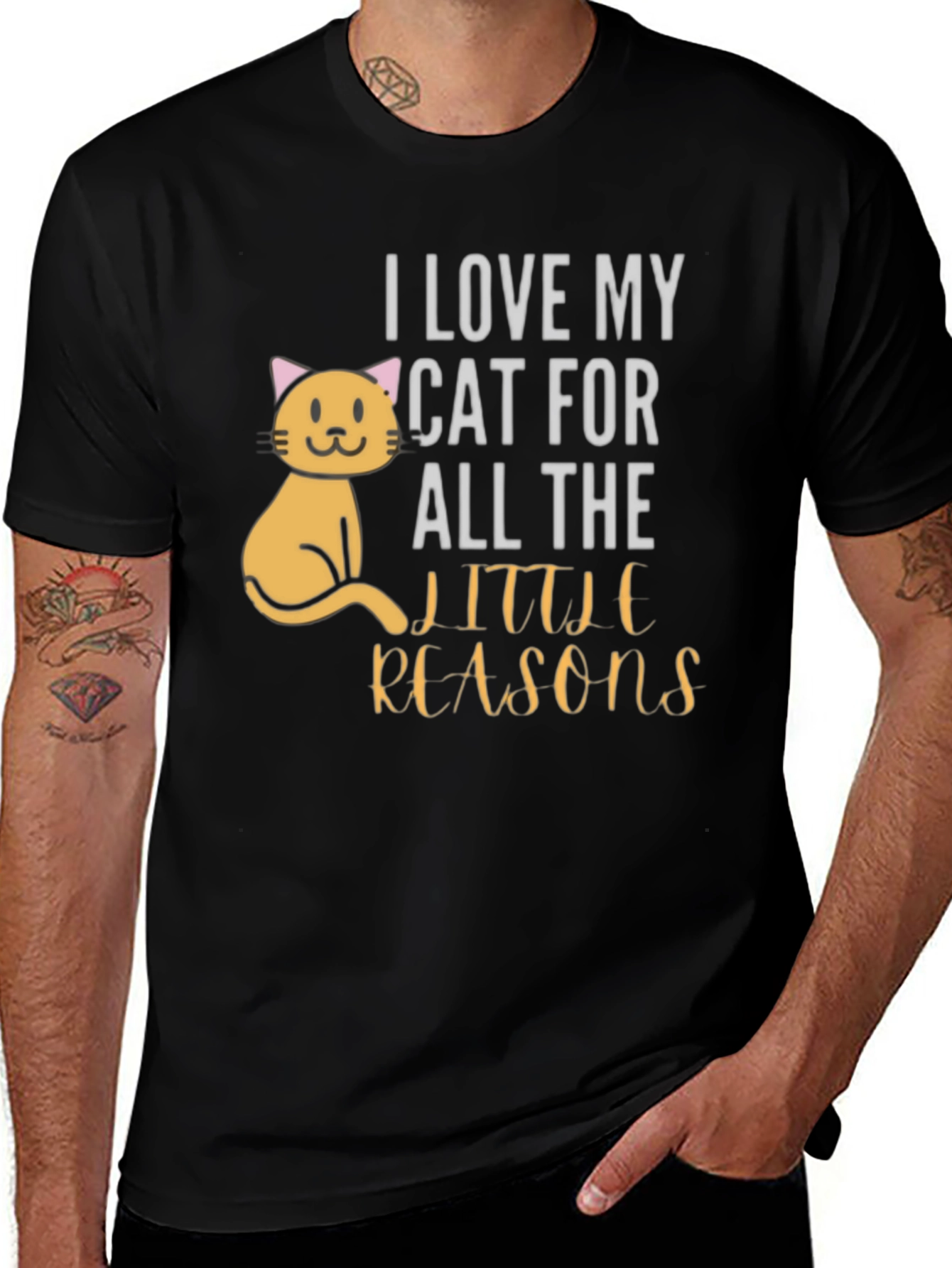 I Love My Cat T-Shirt