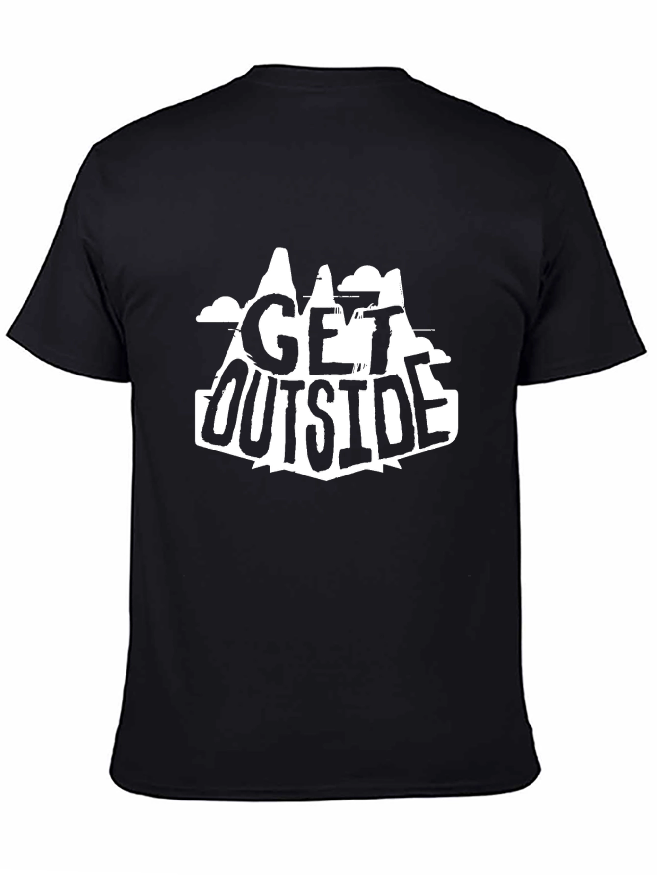 Get Outside Graphic Tee - Black