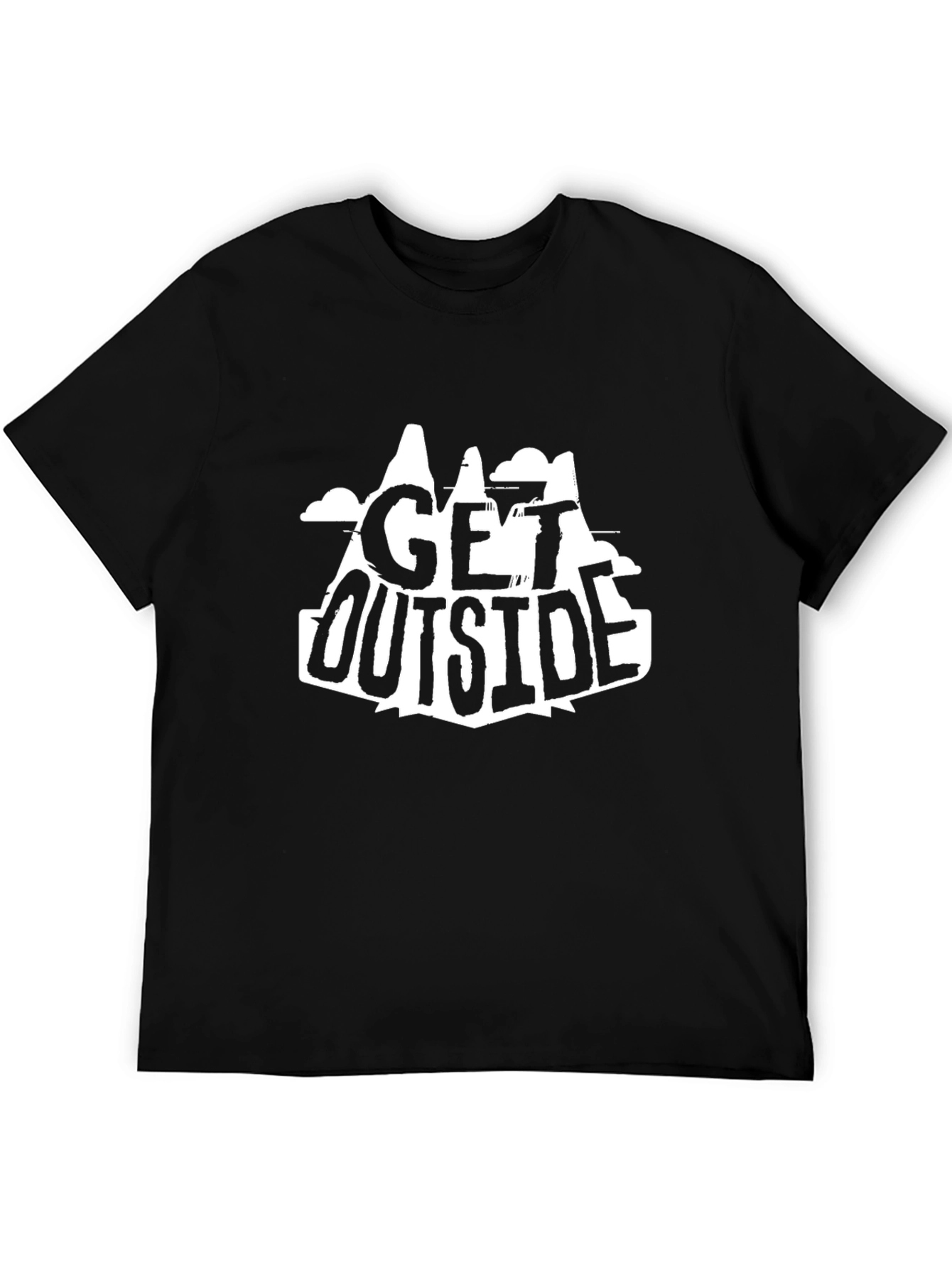 Get Outside Graphic Tee - Black