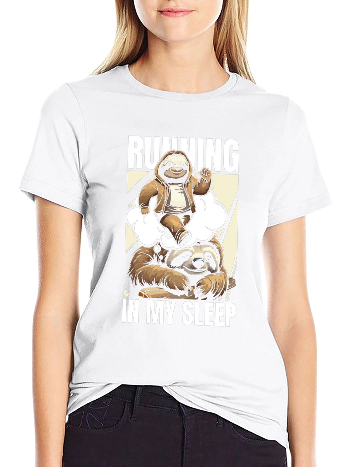 Running in My Sleep Sloth T-Shirt