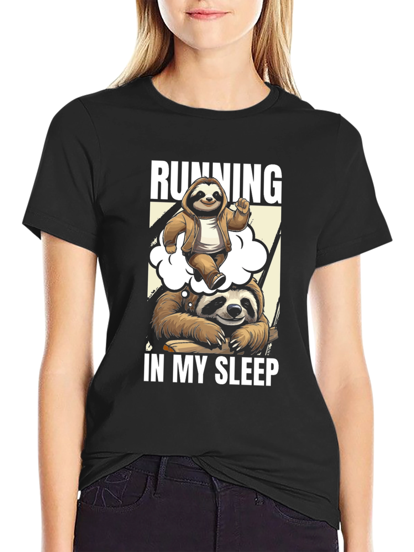 Running in My Sleep Sloth T-Shirt