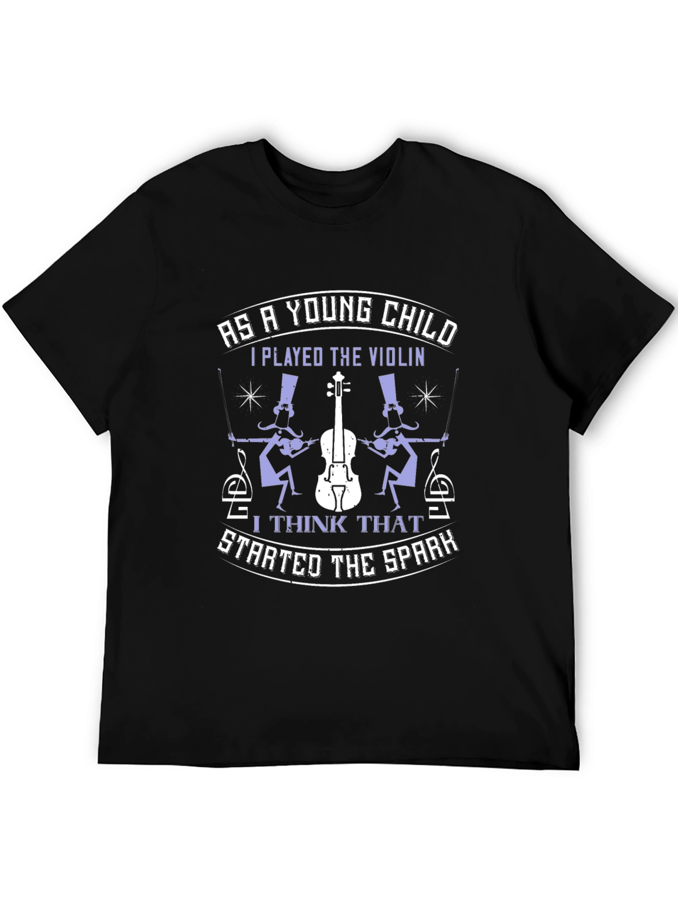 Violin Player T-Shirt - As a Young Child