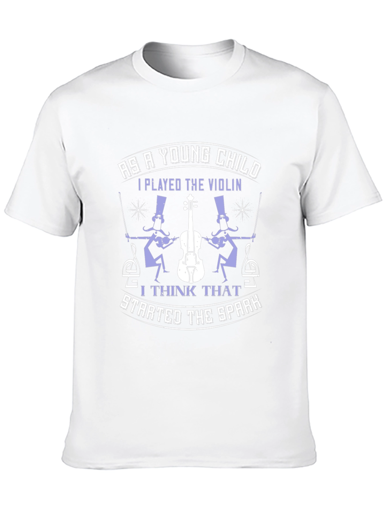 Violin Player T-Shirt - As a Young Child