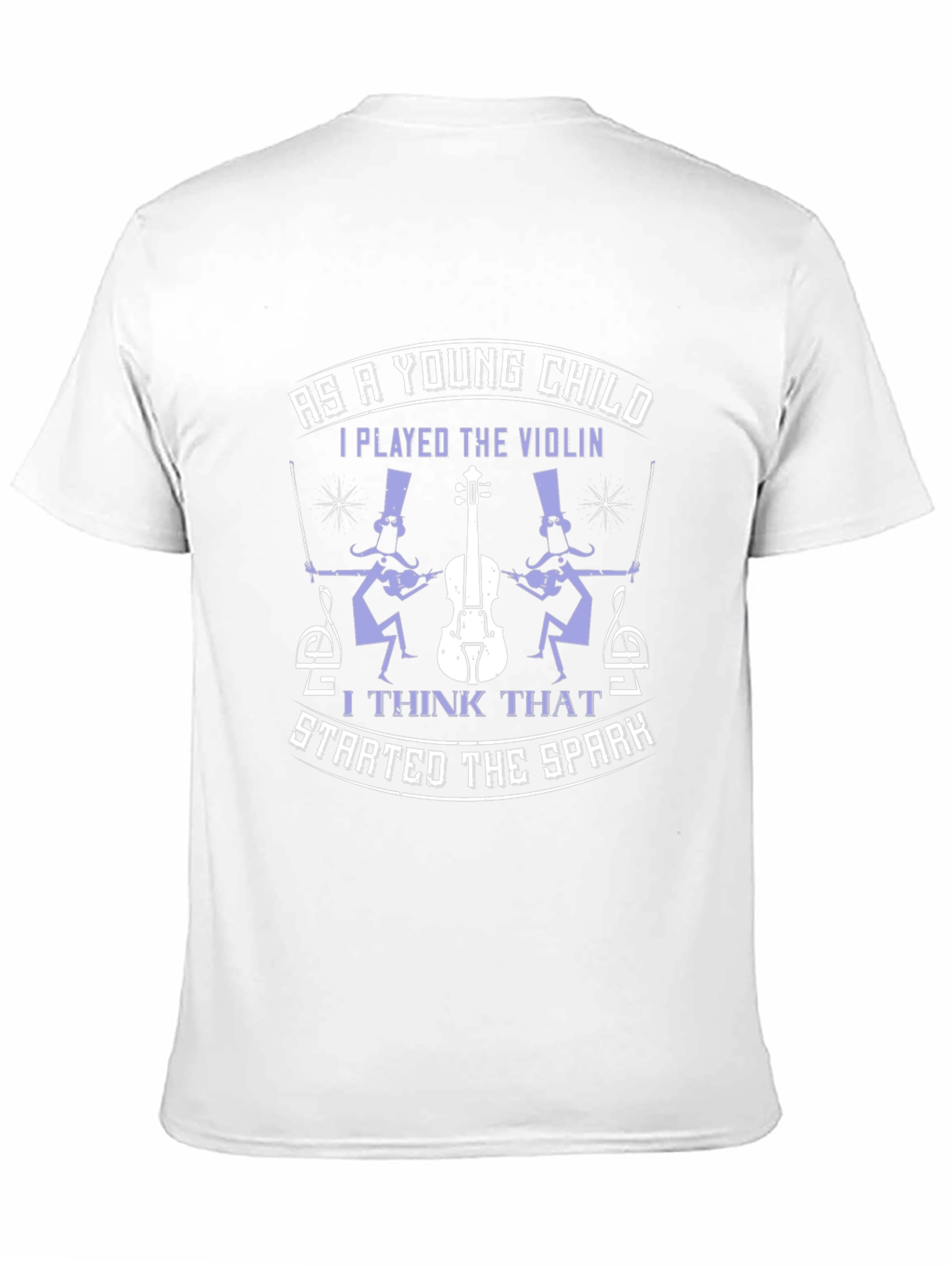 Violin Player T-Shirt - As a Young Child