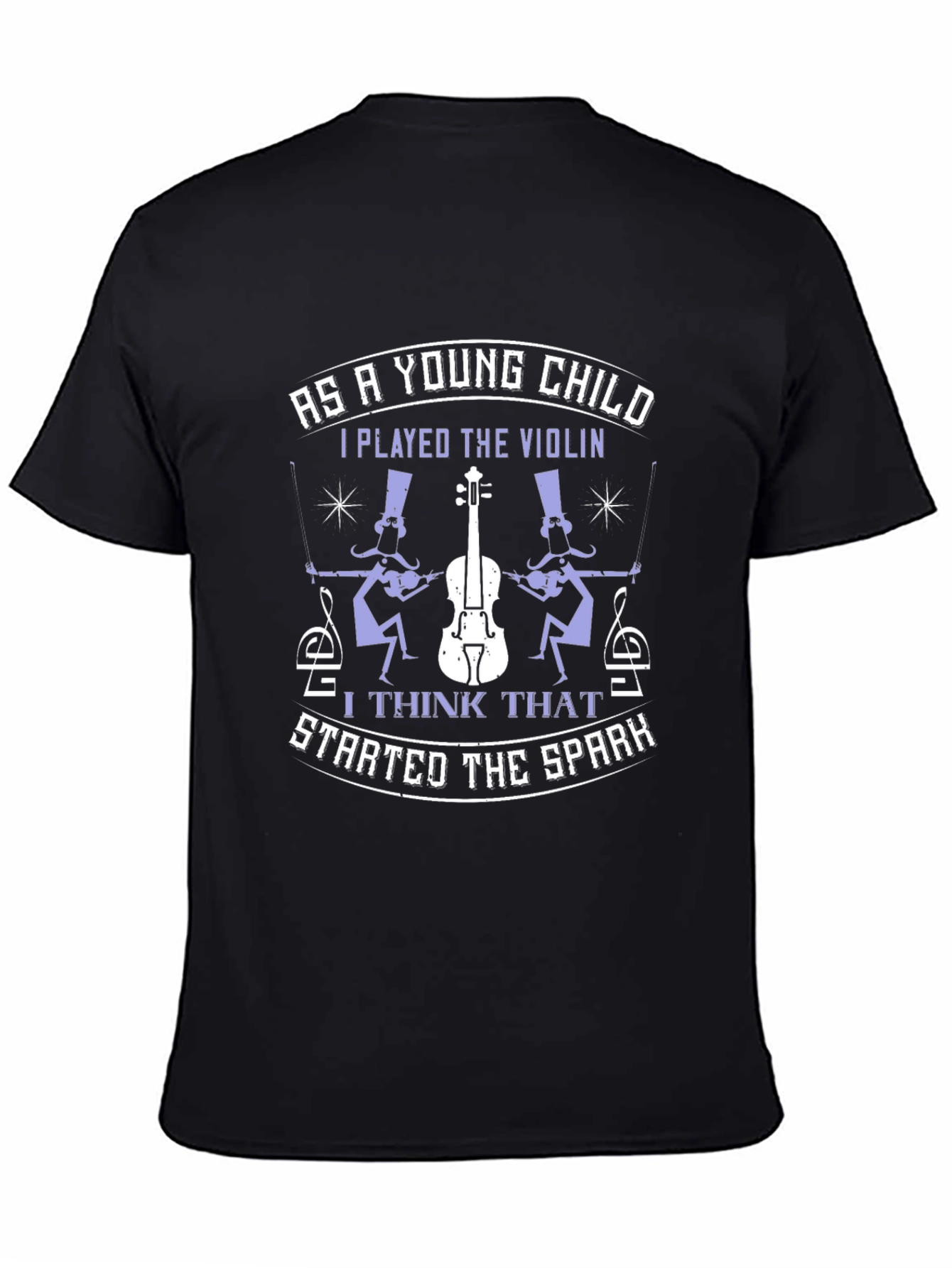 Violin Player T-Shirt - As a Young Child