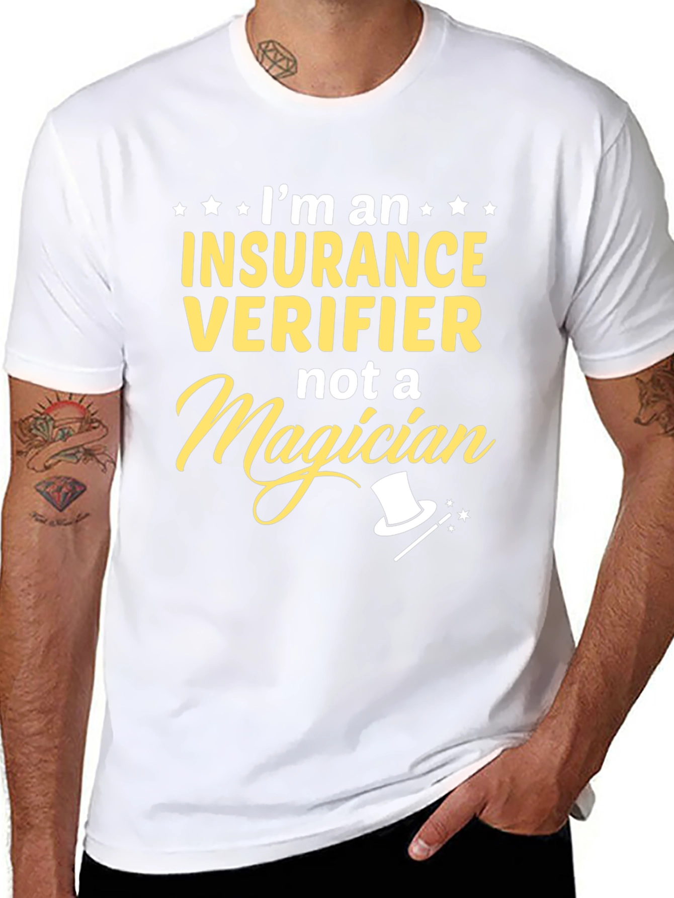 Insurance Verifier T-Shirt - Funny Job Gift