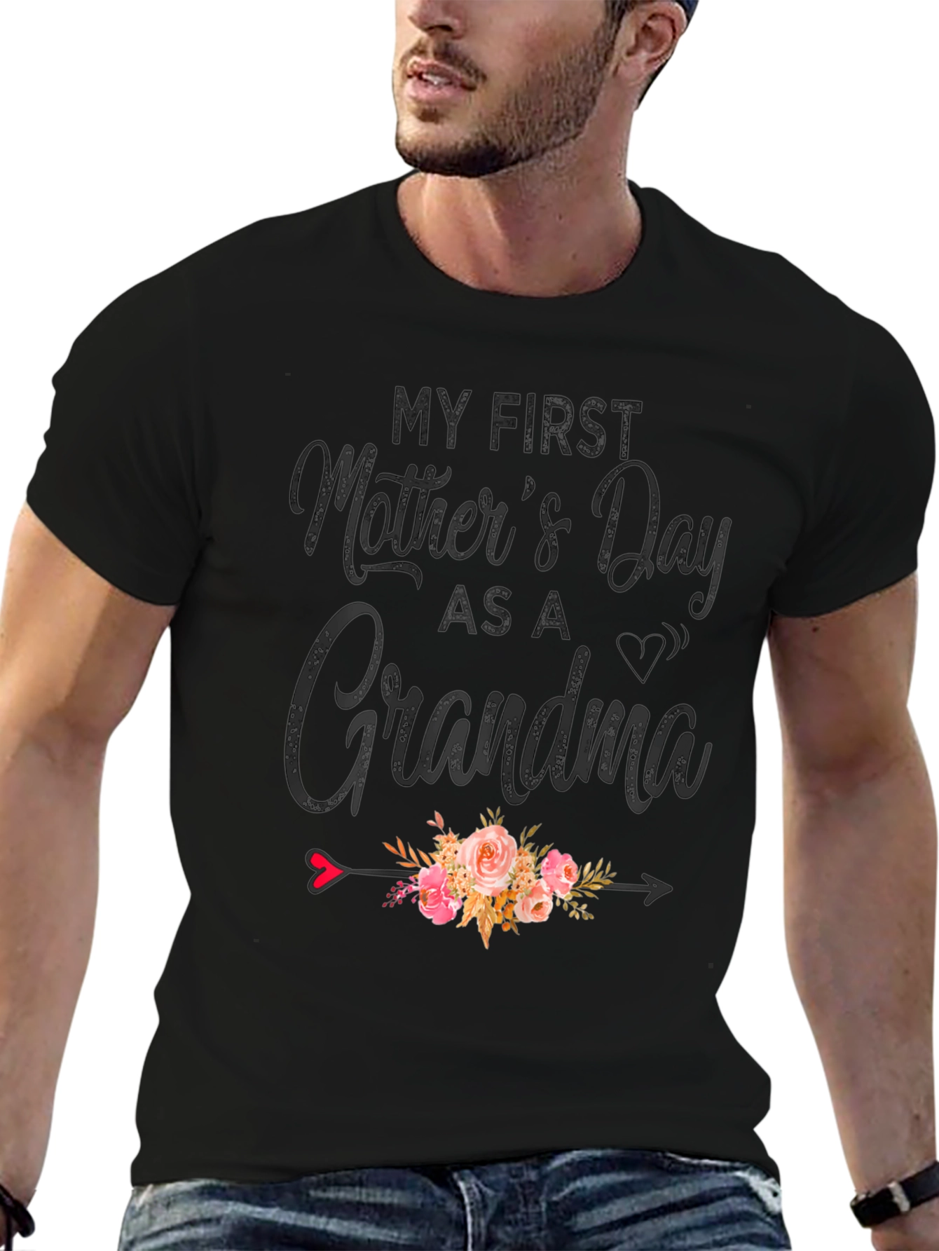 First Mothers Day As A Grandma T-Shirt