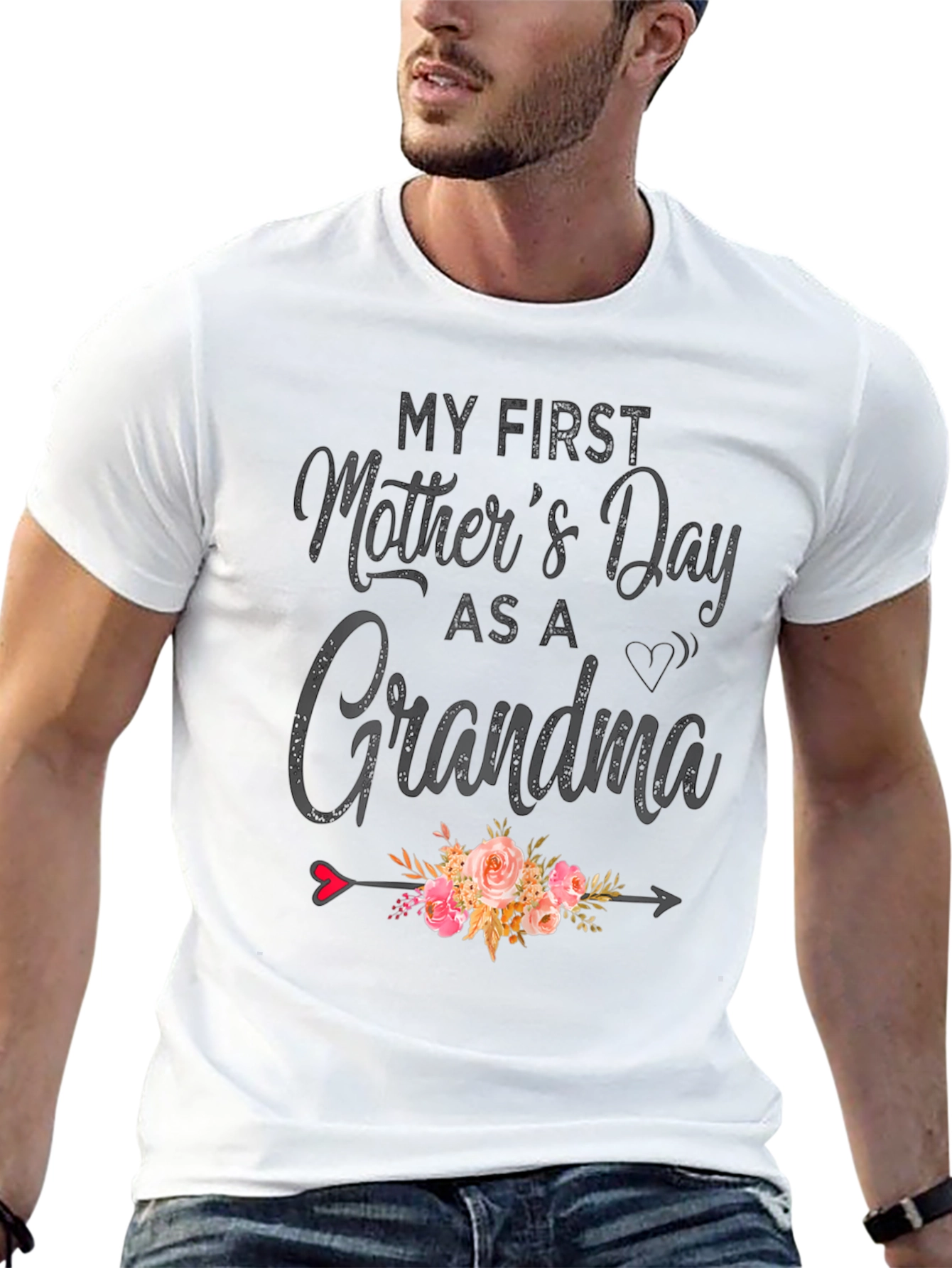 First Mothers Day As A Grandma T-Shirt
