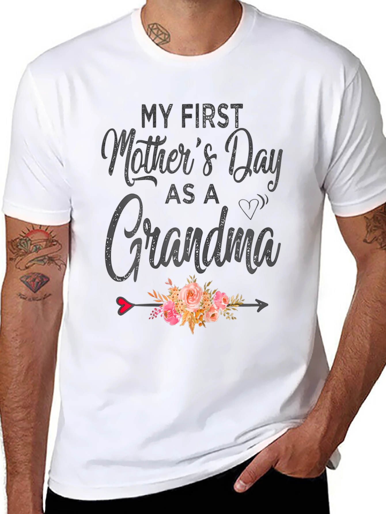First Mothers Day As A Grandma T-Shirt
