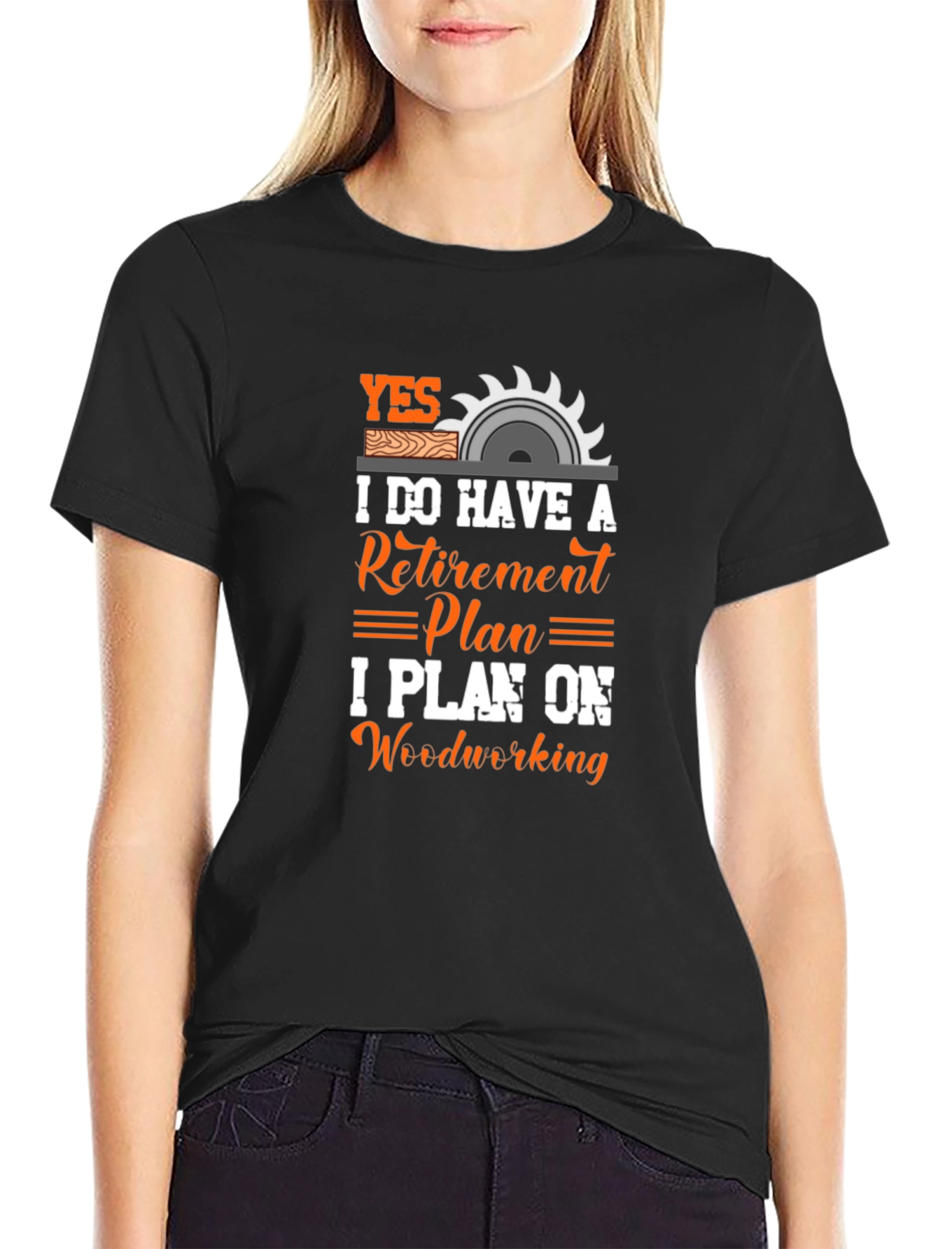 Woodworking Retirement Plan T-Shirt