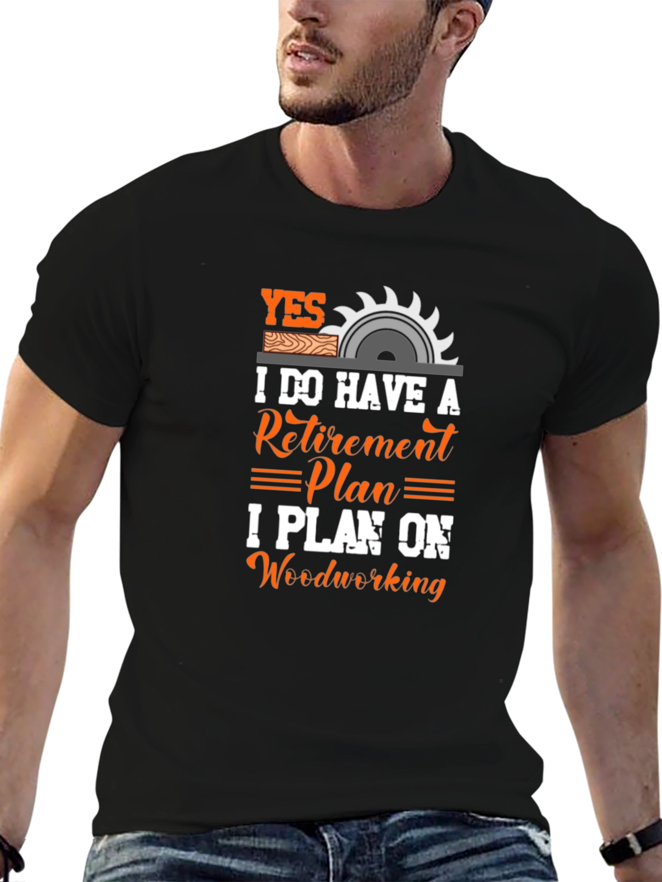 Woodworking Retirement Plan T-Shirt