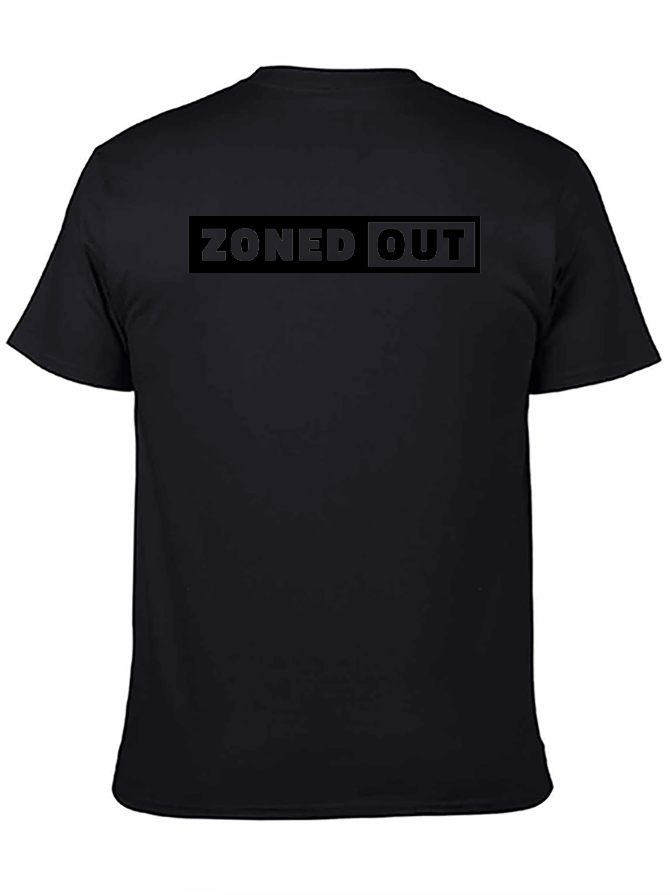 Zoned Out Graphic Tee - Black Casual Shirt