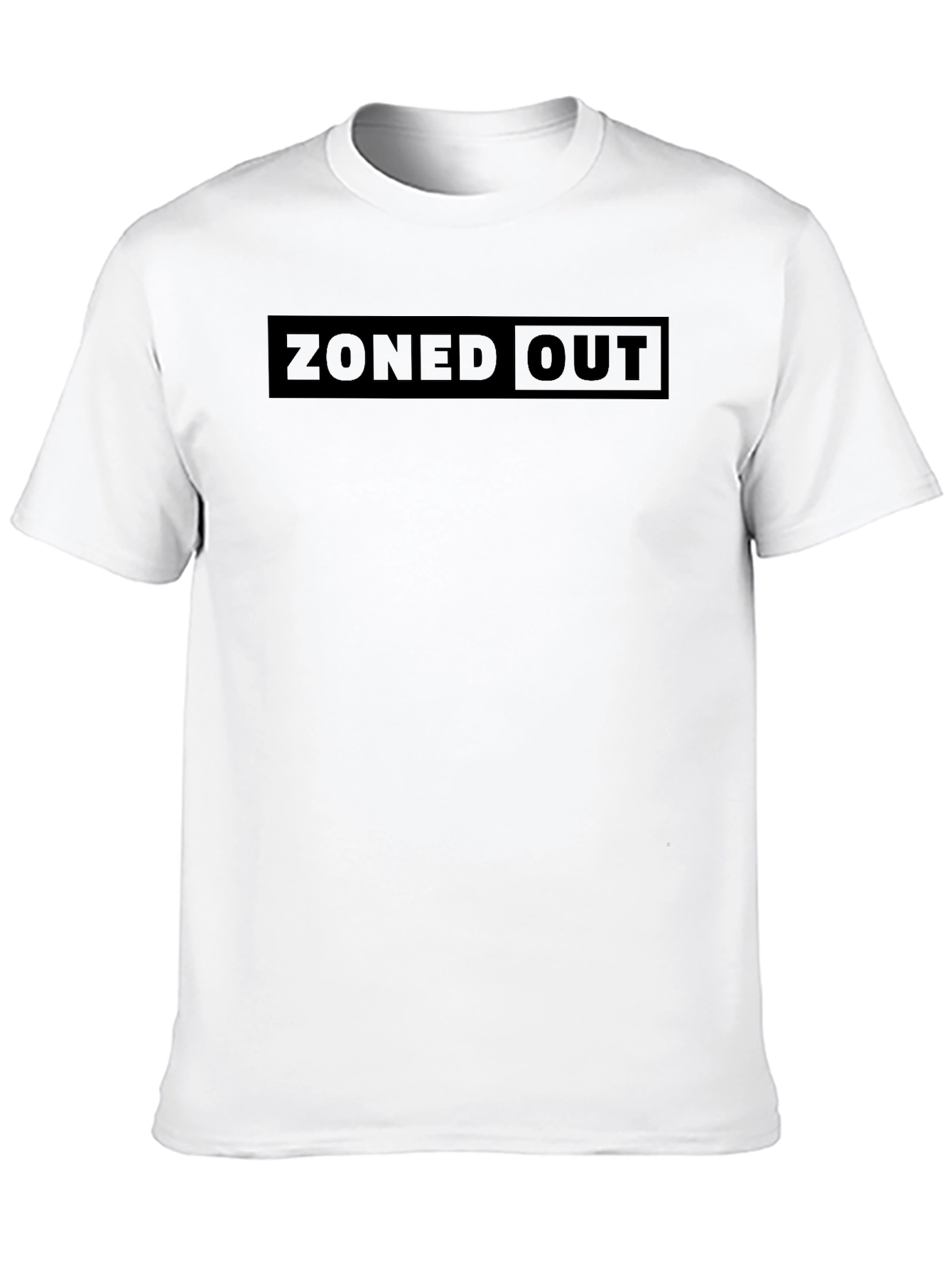 Zoned Out Graphic Tee - Black Casual Shirt