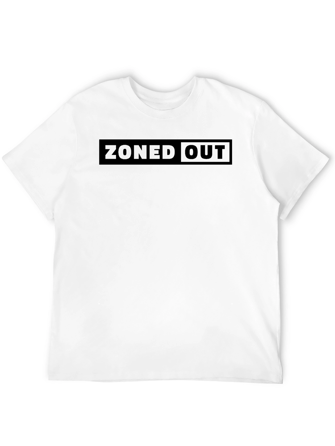Zoned Out Graphic Tee - Black Casual Shirt