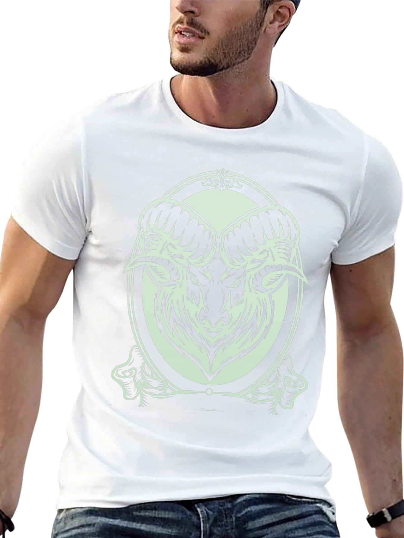 Ram Graphic Tee - Bold and Stylish