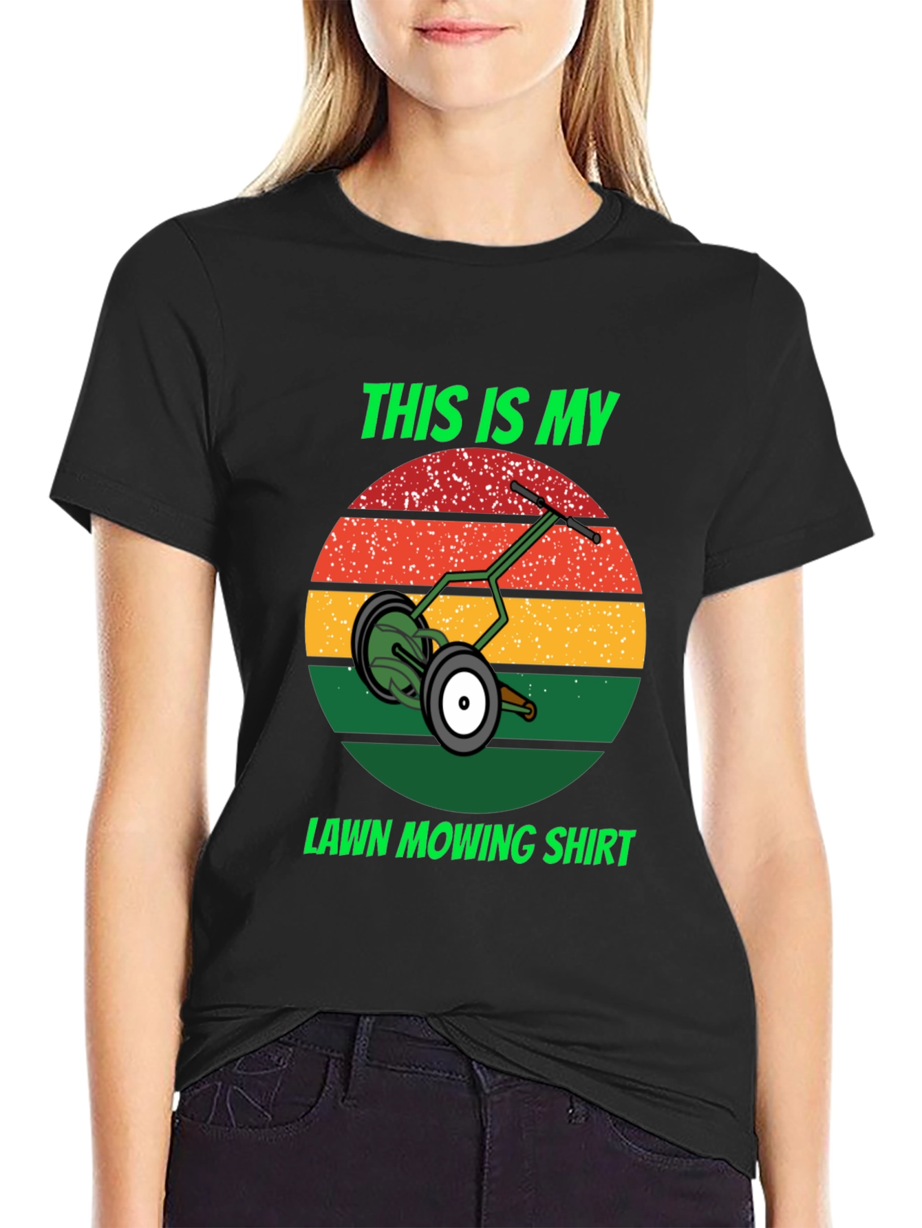 This Is My Lawn Mowing Shirt - Graphic Tee