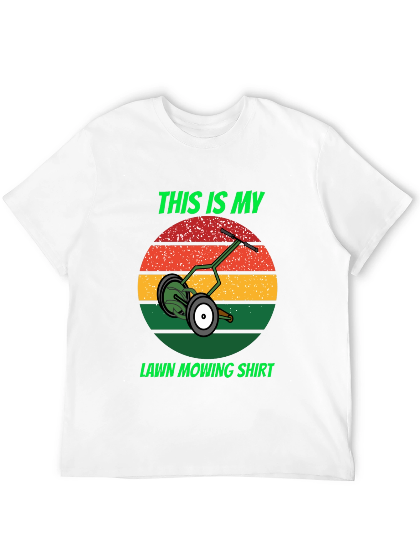 This Is My Lawn Mowing Shirt - Graphic Tee