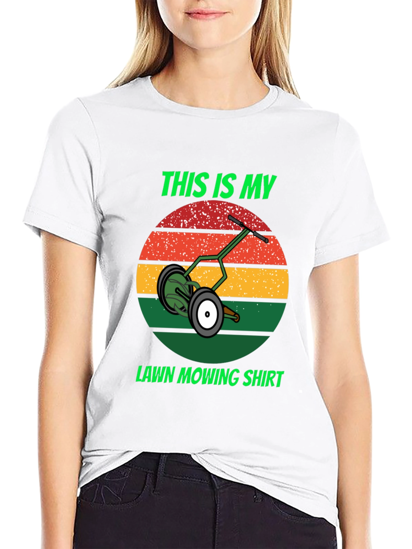 This Is My Lawn Mowing Shirt - Graphic Tee