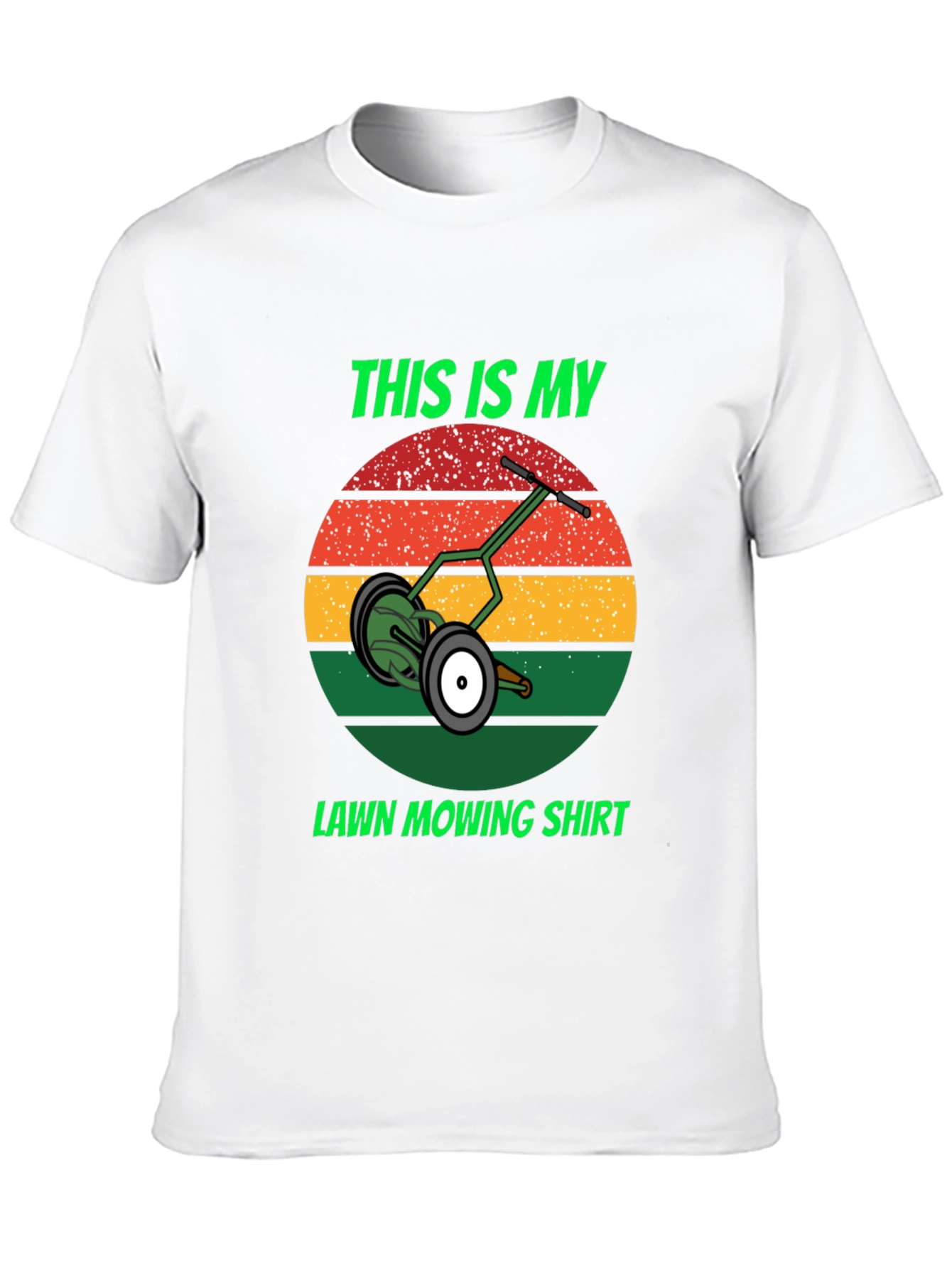 This Is My Lawn Mowing Shirt - Graphic Tee