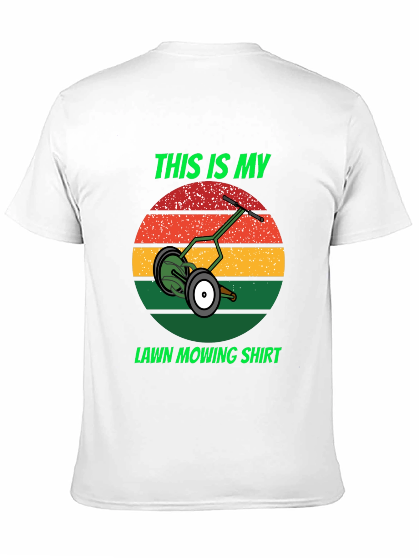 This Is My Lawn Mowing Shirt - Graphic Tee
