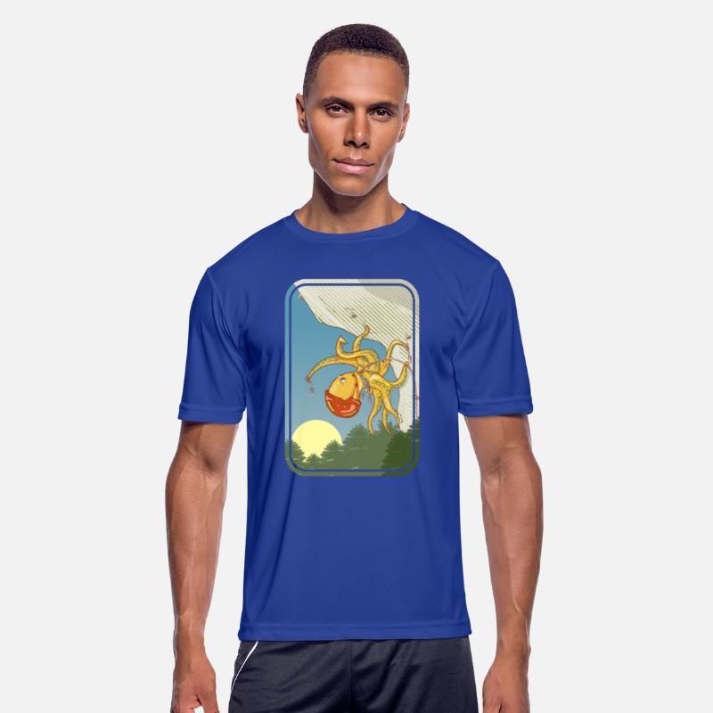 Octopus rock climber