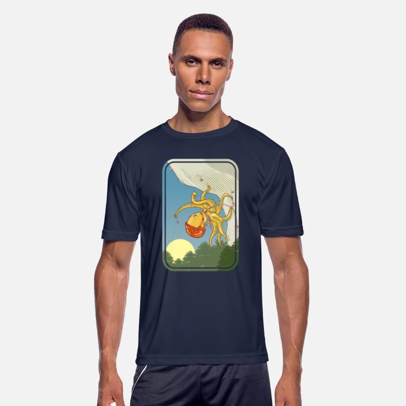 Octopus rock climber