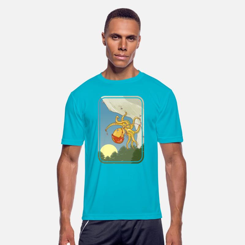 Octopus rock climber
