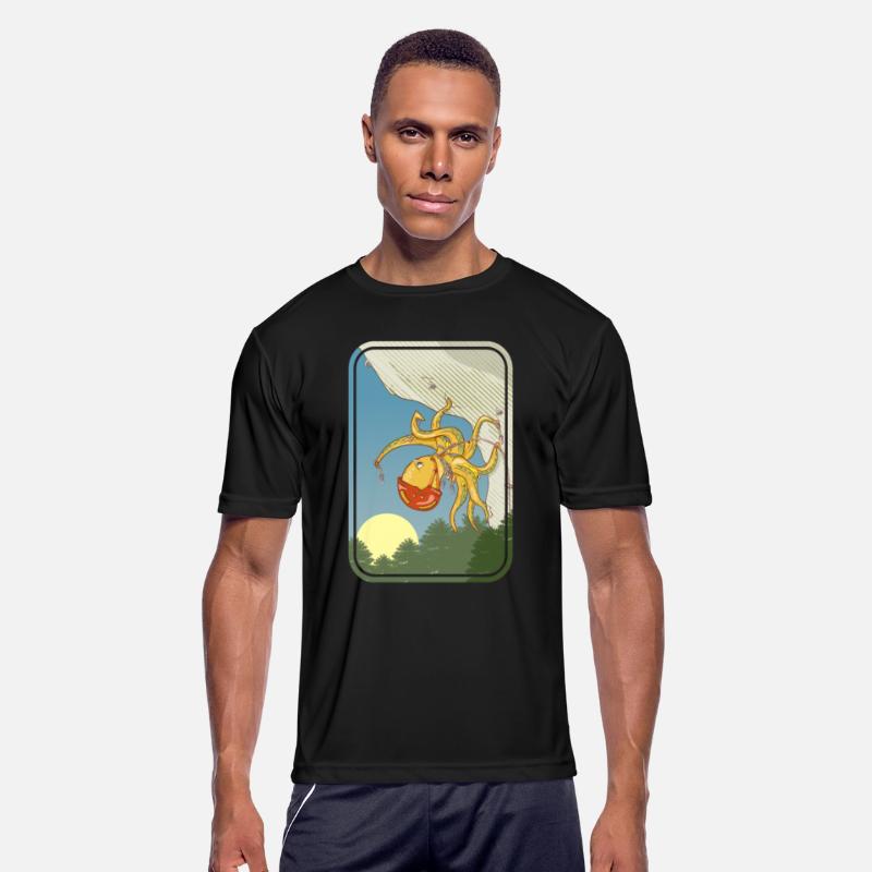 Octopus rock climber