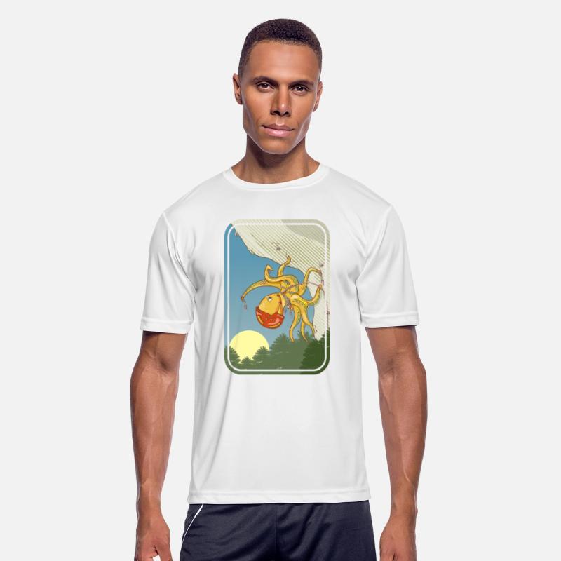 Octopus rock climber