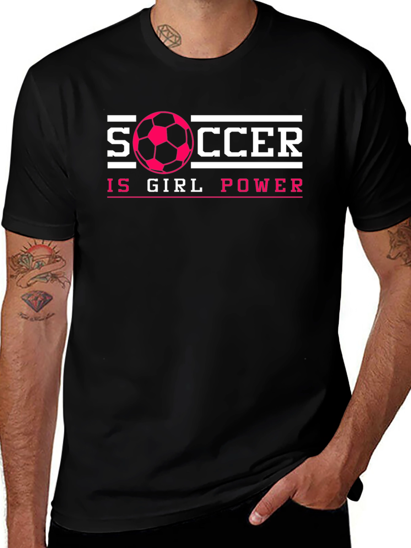 Soccer Girl Power T-Shirt