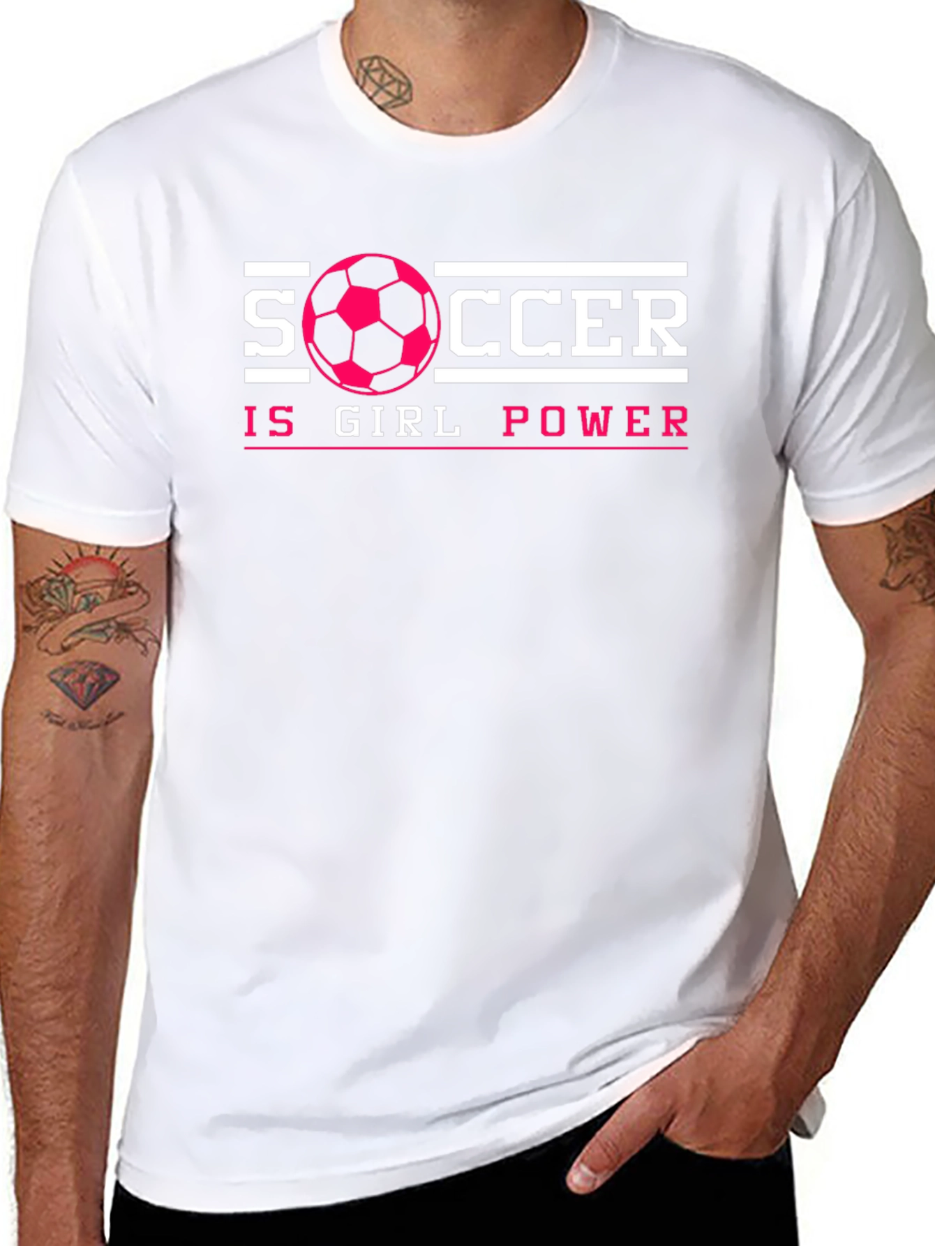 Soccer Girl Power T-Shirt