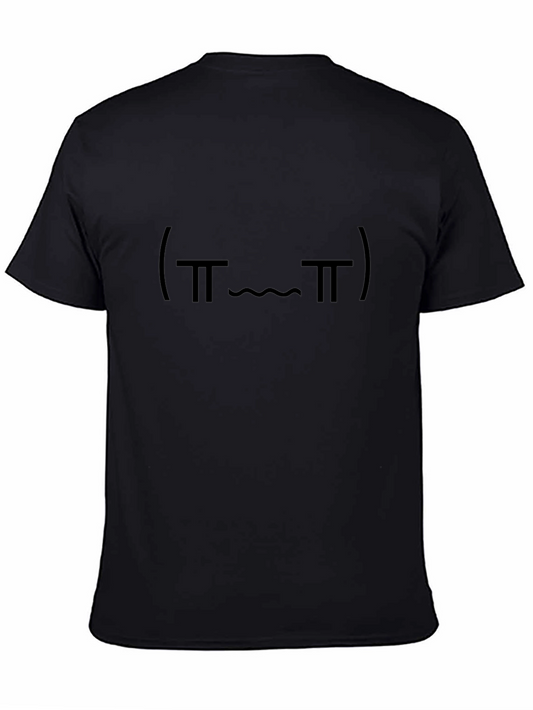 Black Emoticon T-Shirt - Funny Expression Tee