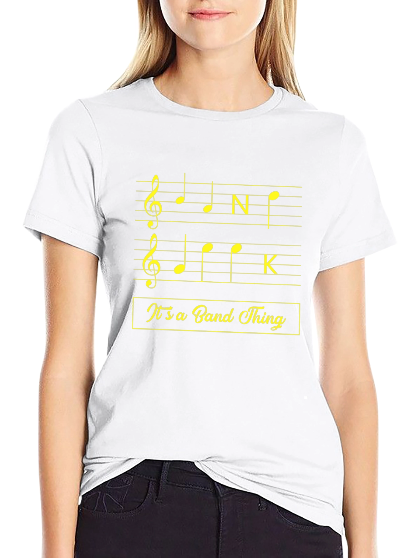 Its a Band Thing - Music Notes Graphic Tee