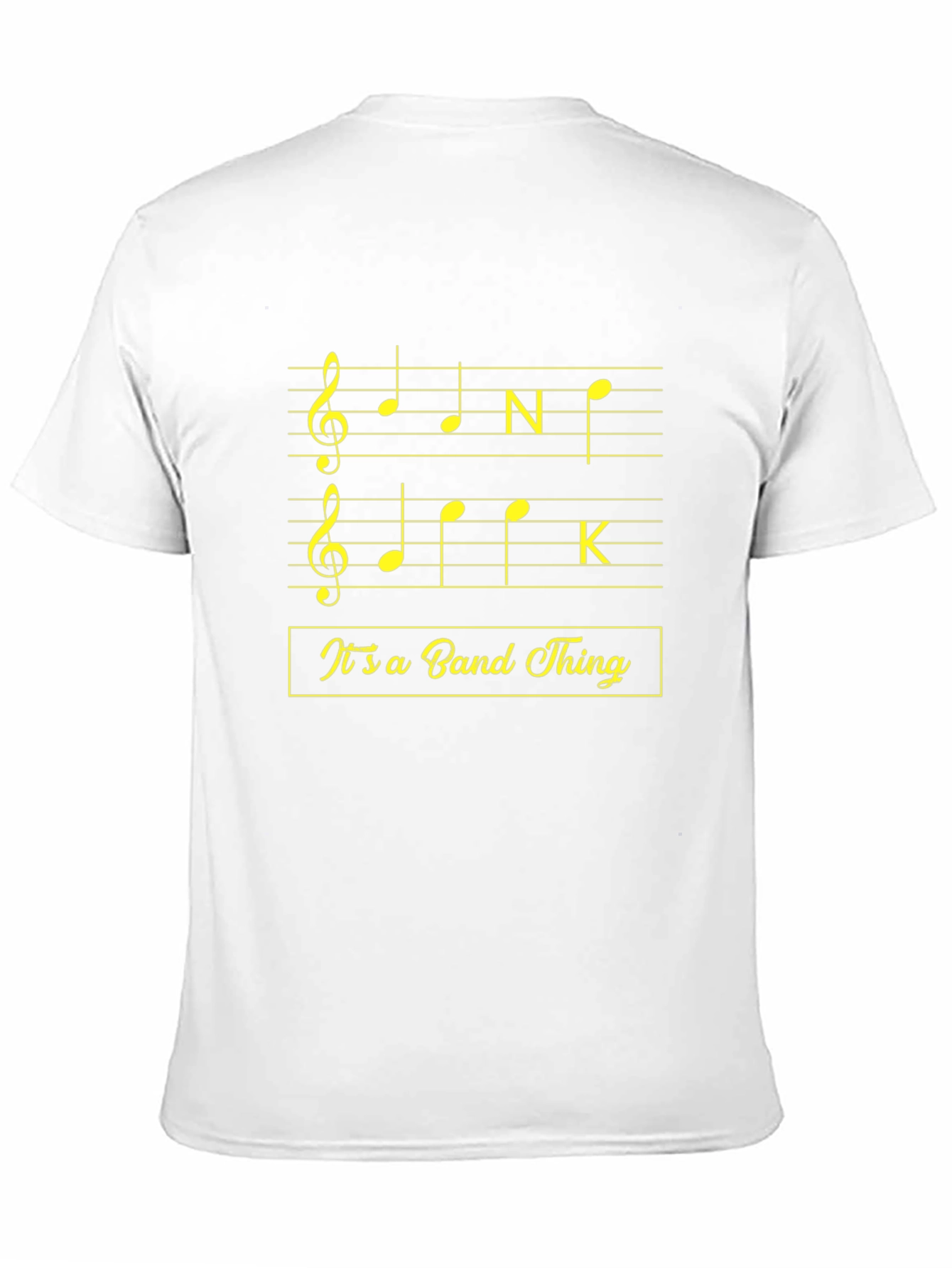 Its a Band Thing - Music Notes Graphic Tee