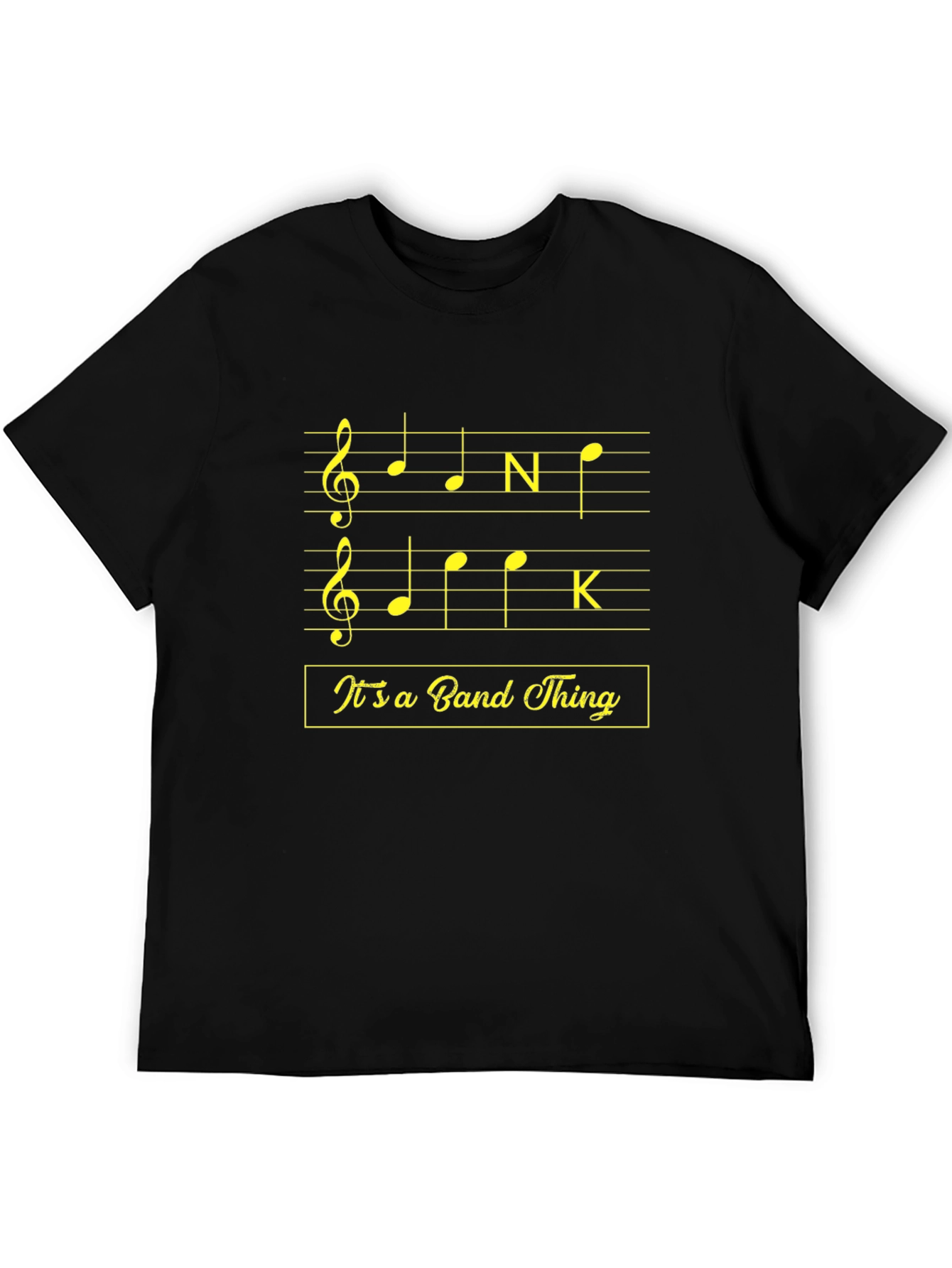 Its a Band Thing - Music Notes Graphic Tee
