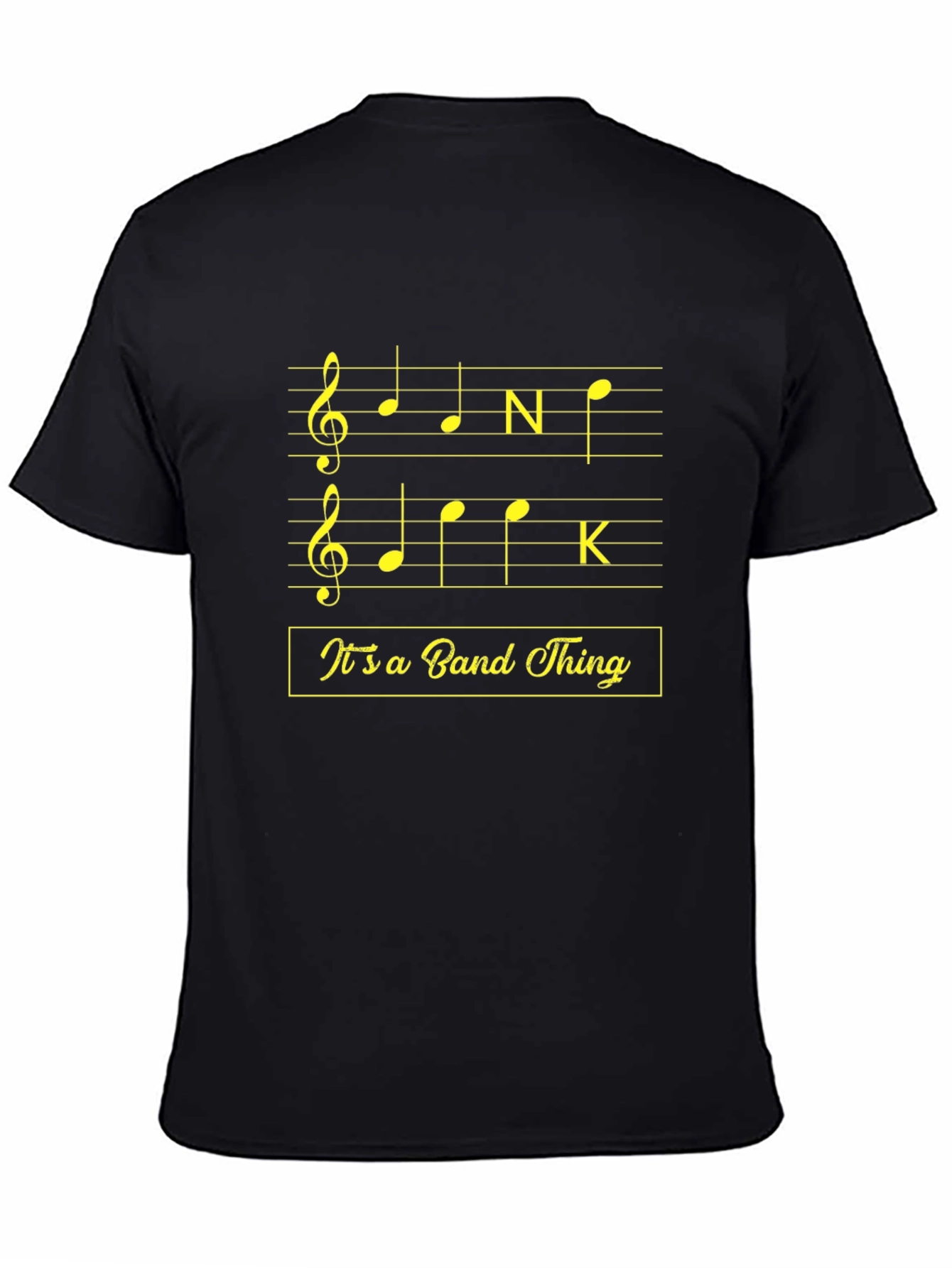Its a Band Thing - Music Notes Graphic Tee