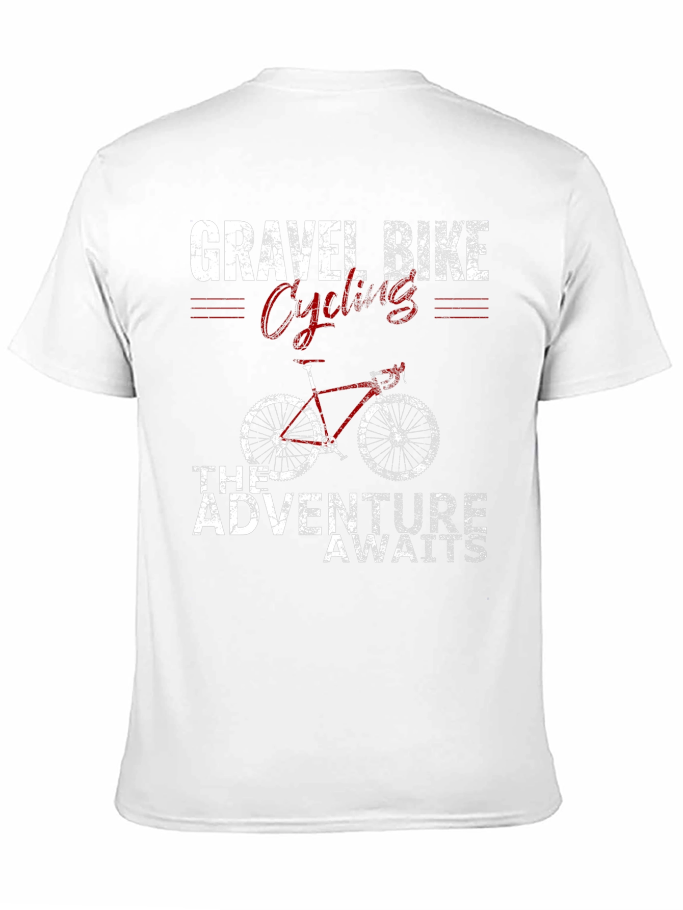 Gravel Bike Cycling T-Shirt - Adventure Awaits